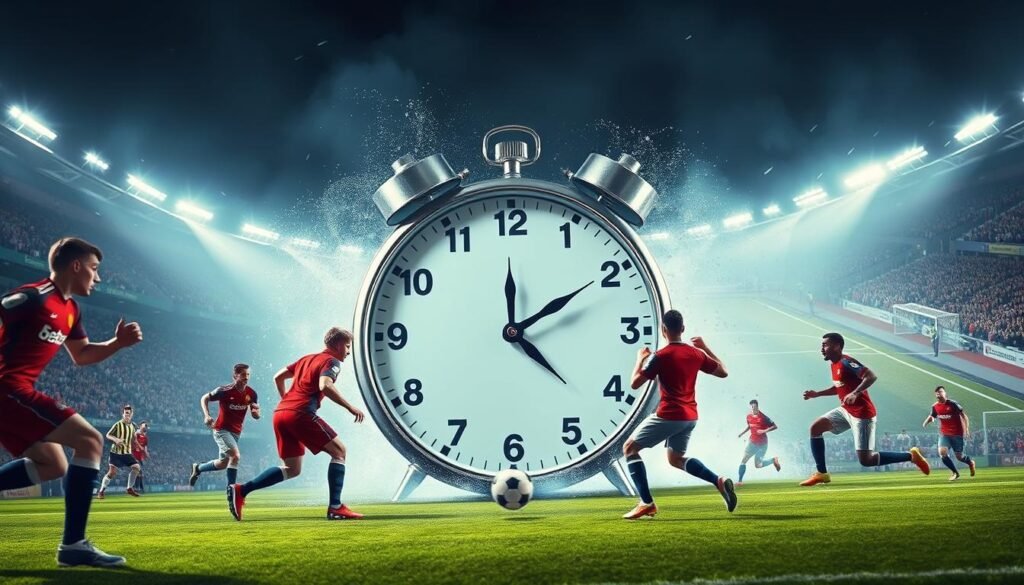 football clock management